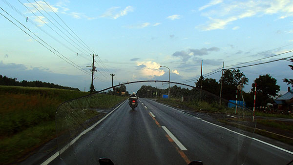 雨上がりの国号線道４０